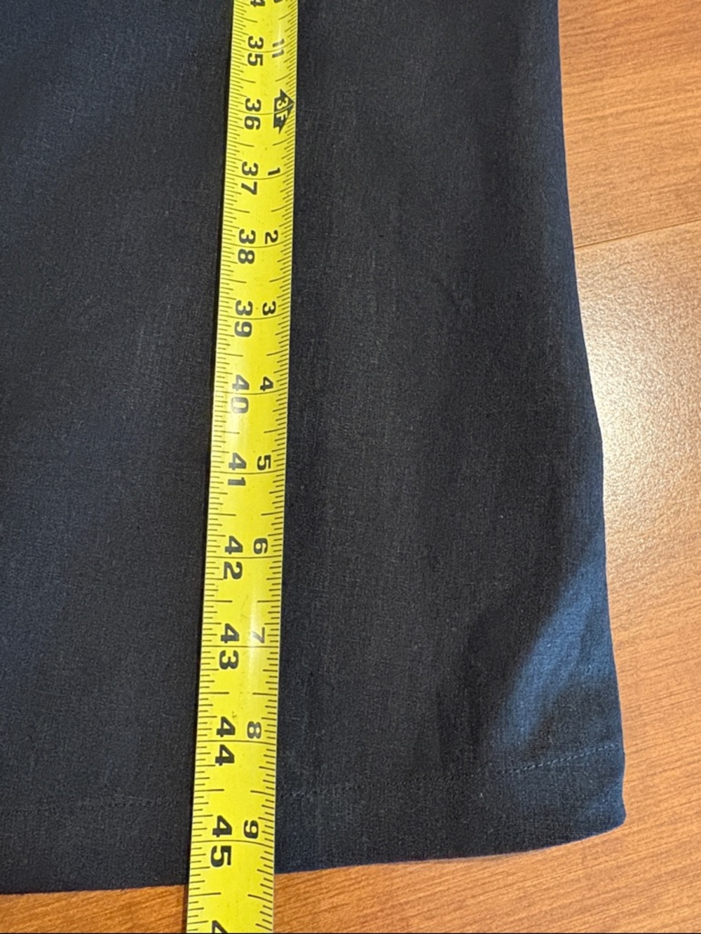 NWOT Gap Maternity Linen Blend Midi Black Shirt Dress Sz Medium - Picture 5 of 8